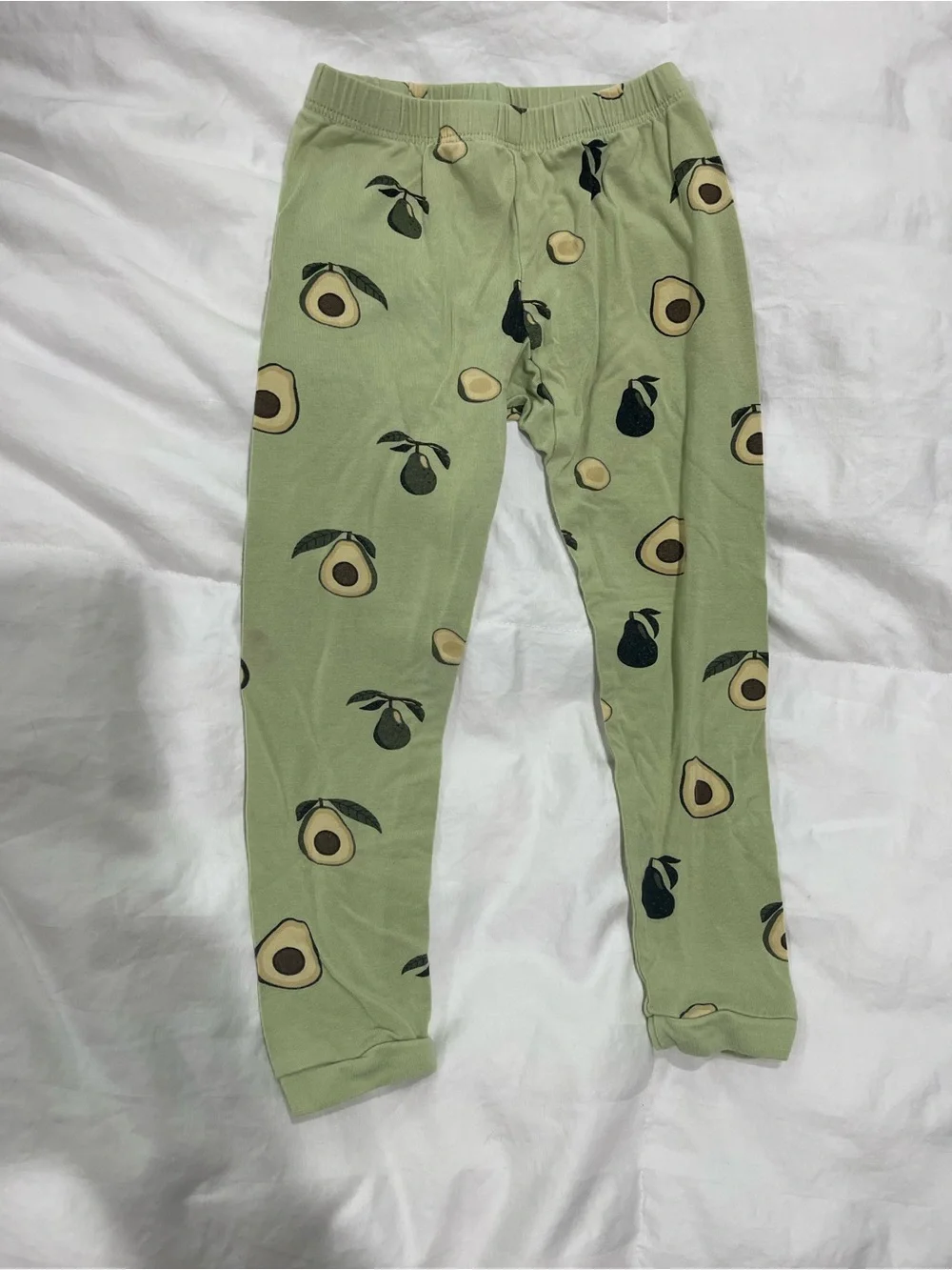 Kyte Baby Avacado Short Sleeve Pajamas. Size 2T